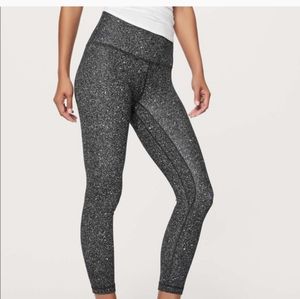 Lululemon Black Speckled Align Yoga Pants